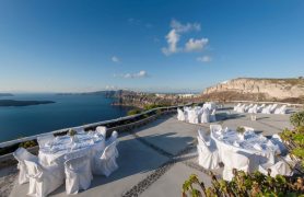 Venetsanos Winery in Santorini, wedding Venue