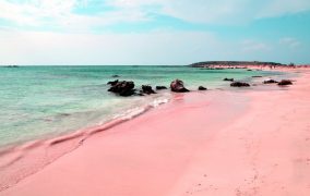 Pink-Sand paplūdimys