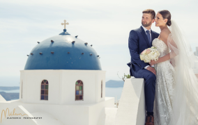 oficialios vestuvės Graikijoje Santorinos saloje. Vestuviniai paketai ir kainos
