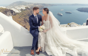 oficialios vestuvės Graikijoje Santorinos saloje. Vestuviniai paketai ir kainos