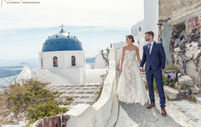 oficialios vestuvės Graikijoje Santorinos saloje. Vestuviniai paketai ir kainos